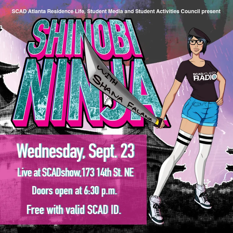 Shinobi Ninja Poster